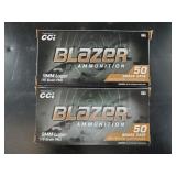 CCI Blazer 5200 9mm 115gr FMJ (Lot of 2)