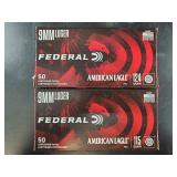 Federal American Eagle 9mm FMJ (Lot of 2)