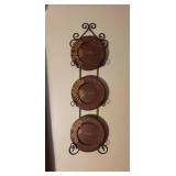 Decorative 6in. Decorative Plates and Holder
