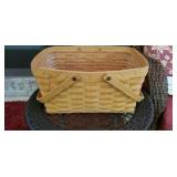 15in. Longaberger Basket and Liner