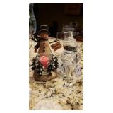 2 Decorative Frosty The Snowmen