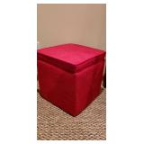 Single Chair Ottoman Storage, EXCELLENT