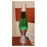 15" Green Lava Lamp