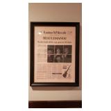 London Herald Beatlemania Advertising Print
