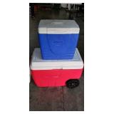 2 Coleman Coolers