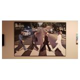 Vintage Abbey Road Ad On Metal Slab
