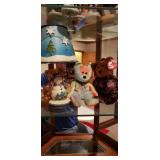 Ty Beanie Babies, Small Snowman Lamp