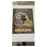 Retro Chicago Bears Poster