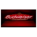 37" Budweiser Advertising Neon