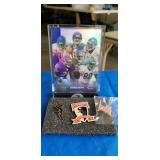 White Sox Division Champions Pin, Bears Card