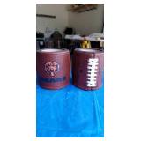 2 Beats Leather Football Koozies
