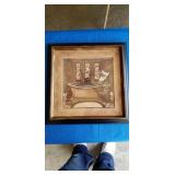 14" Square Modern Art Decor