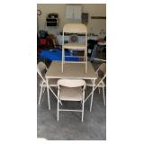 Card Table And 4 Chairs