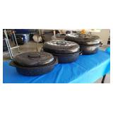 Graduated Roasted Pan Set