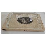 Tiara Exclusive Heavy Glass 16" Serving Tray