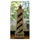 16" Lighthouse Flicker Decor