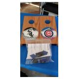 Table Top Sox and Cubs Bean Bags