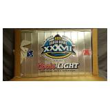 New In Box Super Bowl Beer Advertising 32"