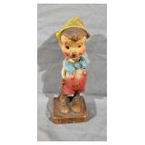 Vintage 5in. Pinocchio Statue