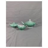 German made teapot, cream & sugar - Beautiful