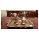 International Silver Co. Wilcox Tea Set and