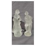 6.5in. Lalique Satin Glass Sculptures
