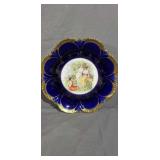 AMAZING Gold Gilded 10in. Serving Dish