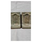 Bradley & Hubbard Bronze Book Ends