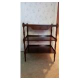 Unusual Antique 3 Tier Table