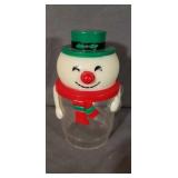Vintage Christmas Snowman Eggnog Cup