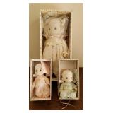 3 Precious Moments Dolls