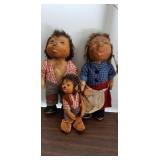 3 Authentic Original Steiff Bears