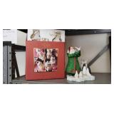 Lenox Snowmen and Santa Statues