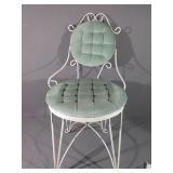 Wire chair from early 1950