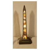 Carved Stone Obelisk