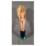 1966 Barbie Doll In Crystal Prism Base