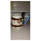 Signed Comical Mug, Handmade