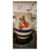 Roseville Stoneware Pitcher