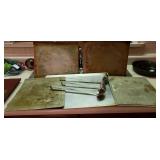 3 Stainless Ladels And Air Bake Aluminum