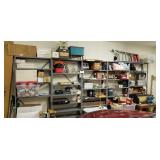 6 Sections Of Garage Shelving