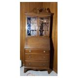 Rockford Desk Co. 6ft. Secretary Bookcase