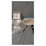 Unusual Acrylic Box W/ Orchid