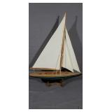 Handmade 25in. Sailboat