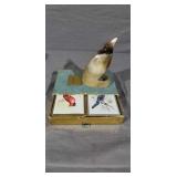 Carved Bull Horn, Congress Playing Cards