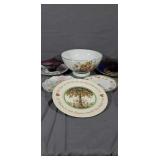 Handpainted Germany and Amethyst