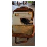 Portable Singer Sewing Machine In Bag