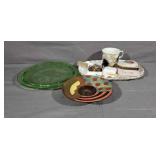 Green Depression, German Shaving Mug