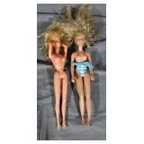 1966 and 1987 Barbie