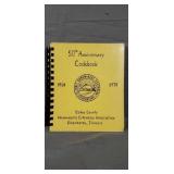 50th. Anniversary Coles County Cookbook 1971