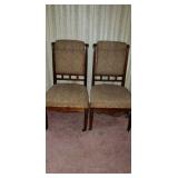2 Victorian Parlor Room Chairs
